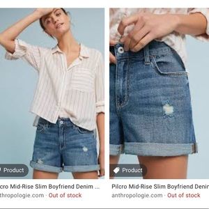 Anthropologie brand shorts